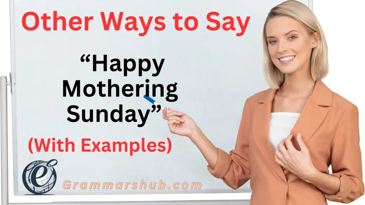 Happy Mothering Sunday