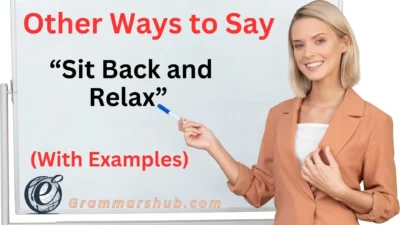Sit Back and Relax