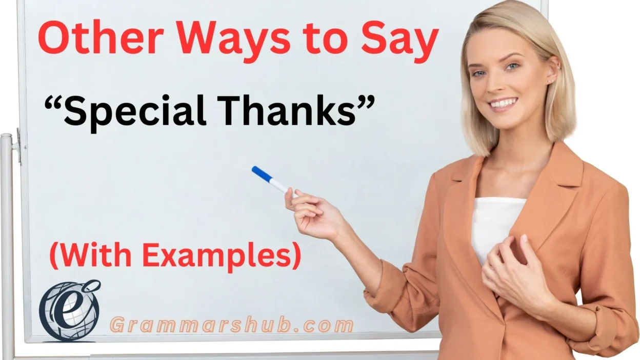 Special Thanks
